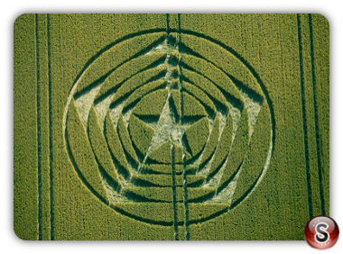 Crop circles - Wilmington longman East Sussex 2014