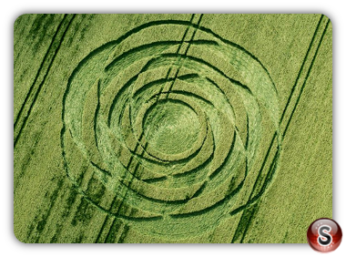 Crop circles - Uffcott Wiltshire UK 2015