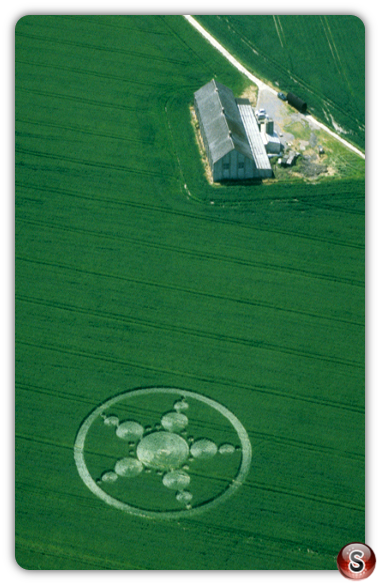 Crop circles - Avebury Trusloe Wiltshire 1999