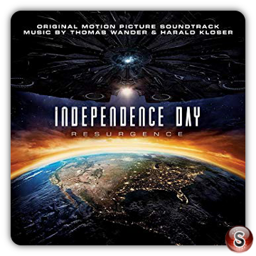 Independence Day: Resurgence Soundtrack Cover CD