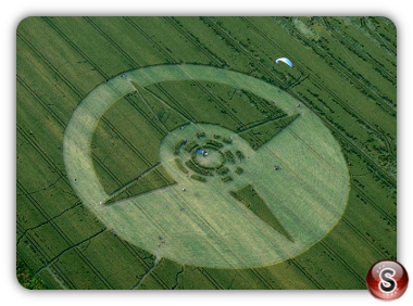 Crop circles - Boskovice South Moravian Czech Republic 2014