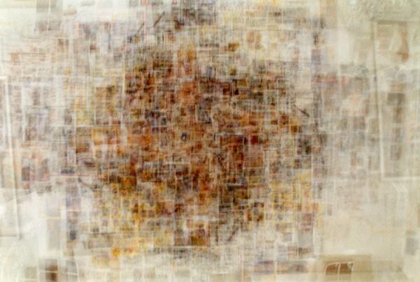 "Abstract" photographie superpositions de murs d'images 1999