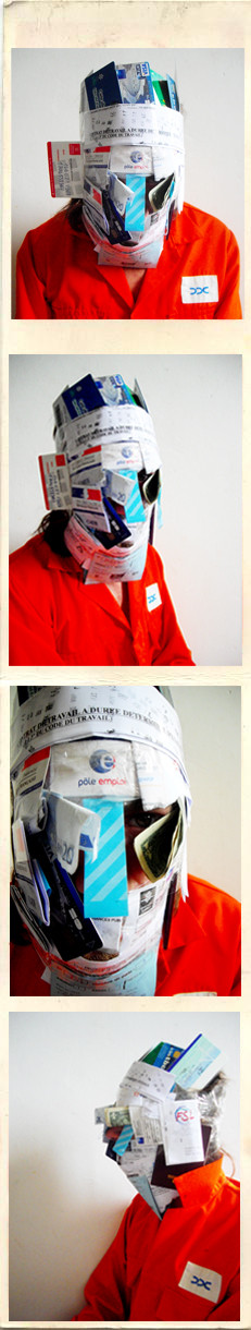 "Cents papiers" photomaton
