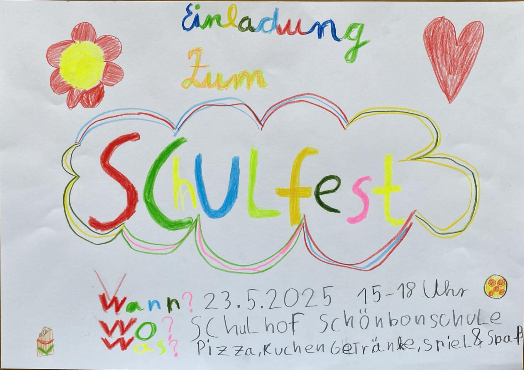 Schulhoffest in der Schönbornschule