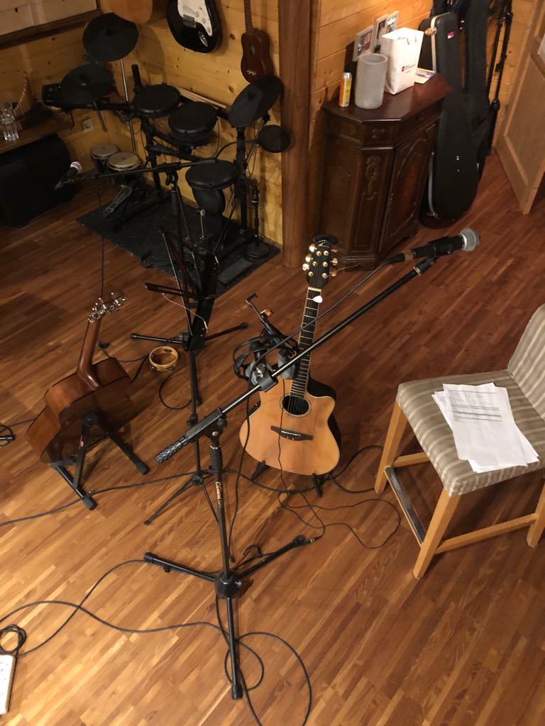 Einen Blick in Tom's Studio