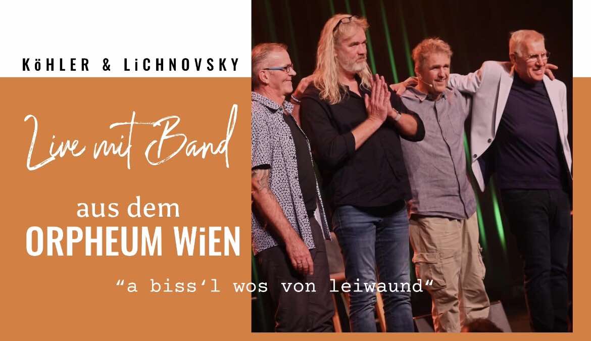 NEU der Livemitschnitt mit Band