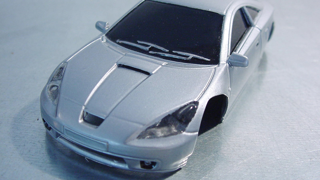 Celica Chassis, handbemalt