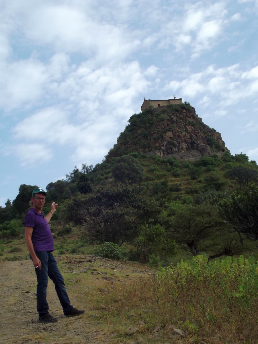 Trek, randonnée et visite d'Axum en Ethiopie. Autour d'Axum. Le monastère St Pantalewon
