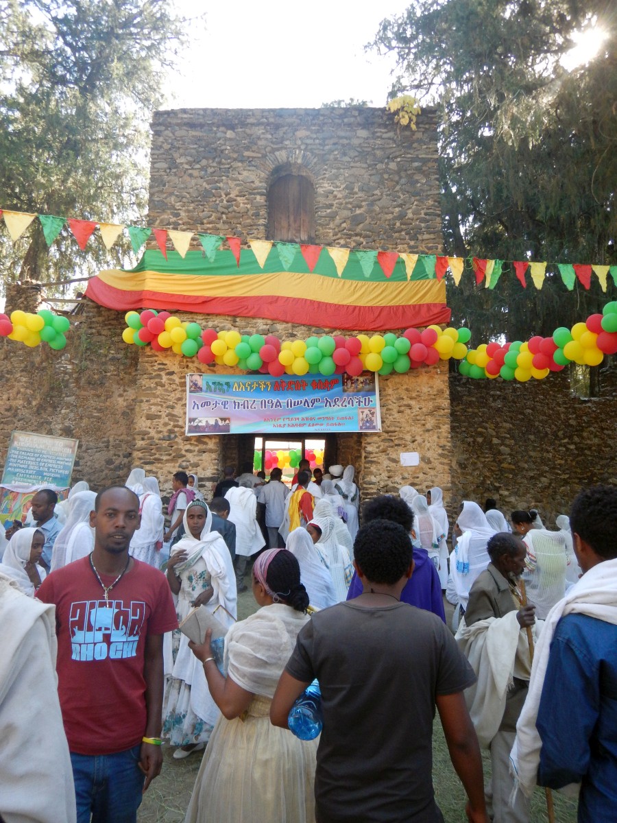 Voyage Séjour Road Trip Trek Trekking Randonnée en Ethiopie. Gondar en Ethiopie. L'Eglise Kuskuam Maryam de Gondar