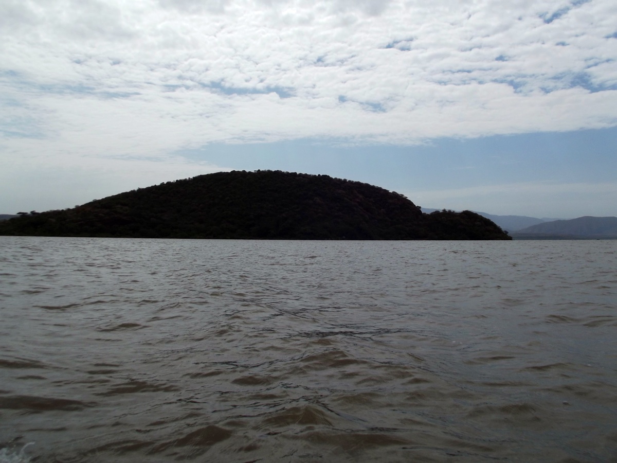 L'Ile Tortue, réserve d'oiseaux. Le Lac Chamo en Ethiopie. Voyage Séjour Trek Trekking Randonnée Road Trip en Ethiopie Visite de la Vallée de l'Omo en Ethiopie. 