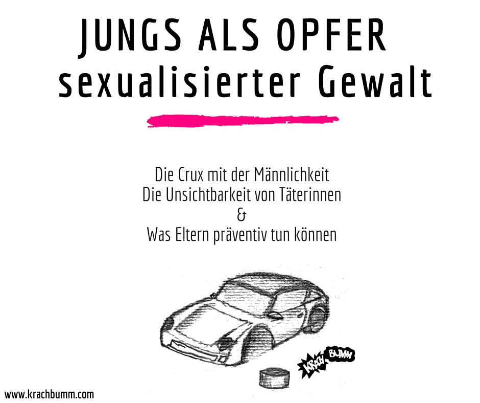 Jungs als Opfer von sexueller Gewalt