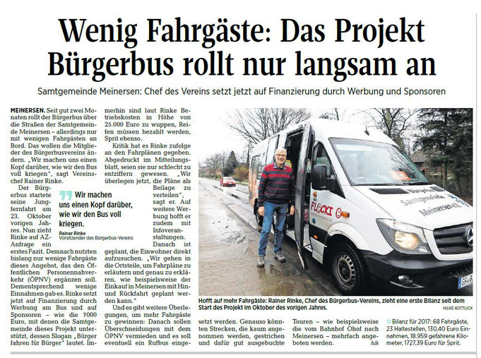 Aller-Zeitung vom 13.01.2018