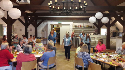 Blick auf Line-Dance