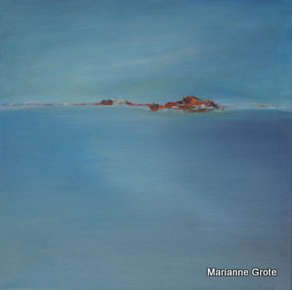 Hallig I, 60 x 60 cm, 2016