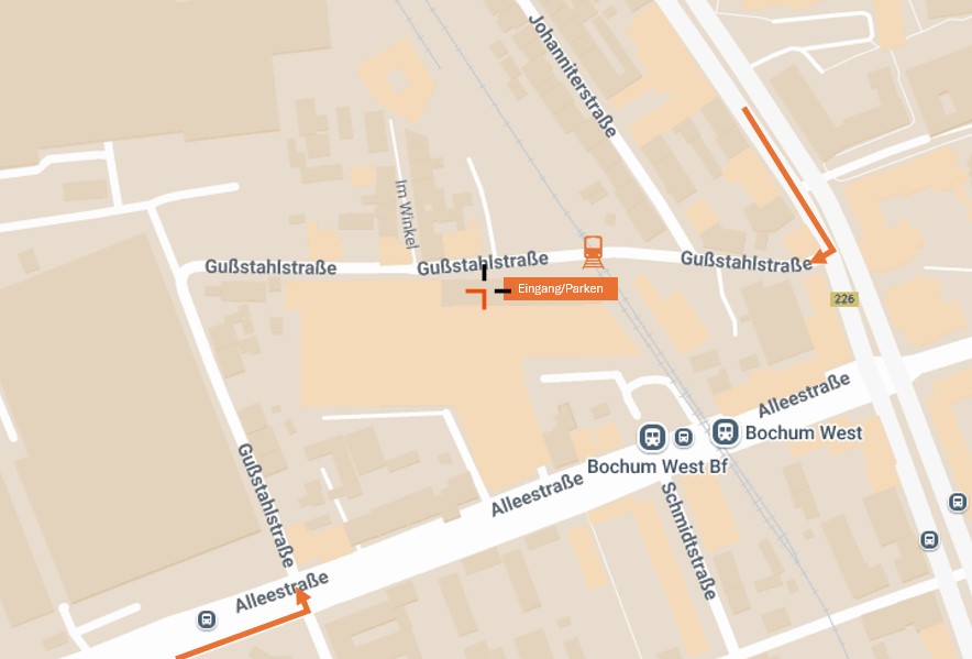 Lageplan - so kommen Sie zum Objekt