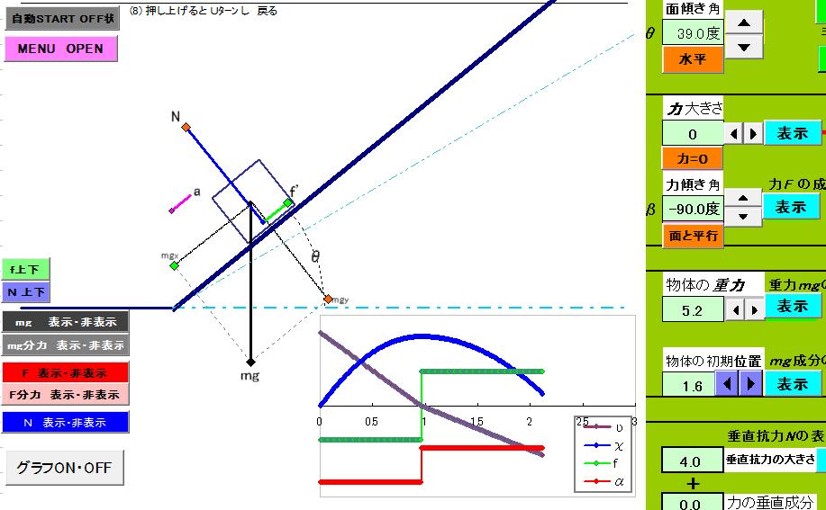 力学１－８　垂直抗力と雅輸(55)