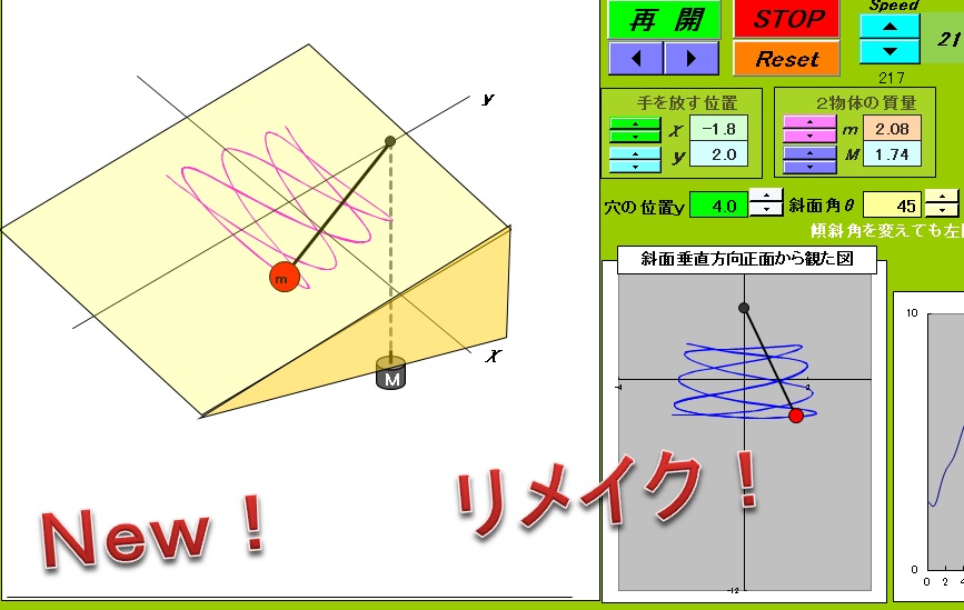 Dynamics２－21　Slope Atwood(80)