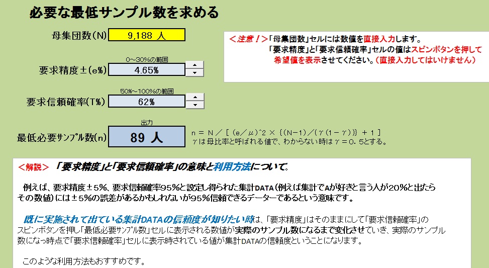 その他ー２　サンプル数を求める(numberofsample)