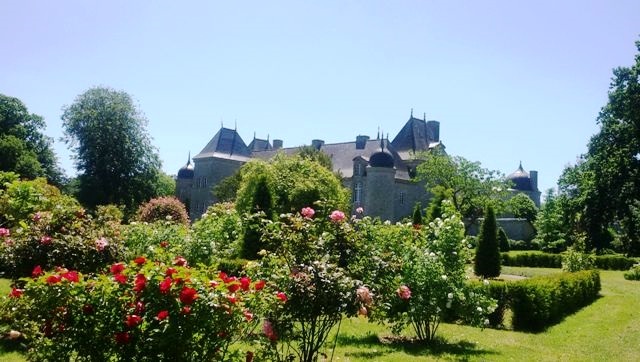 roseraie du Château de la Touche-Trébry