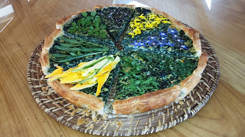 quiche végétarienne