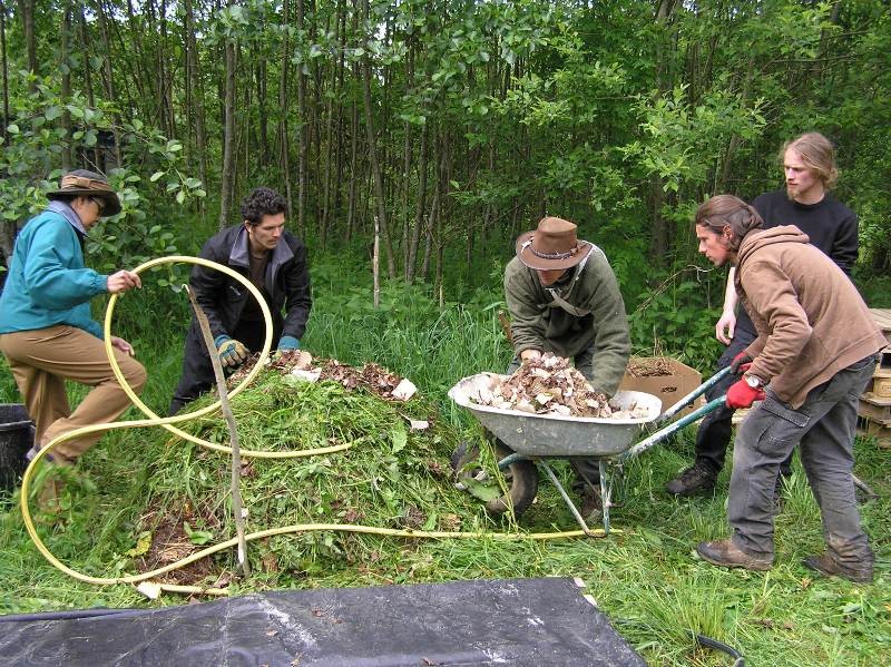 montage d'un compost