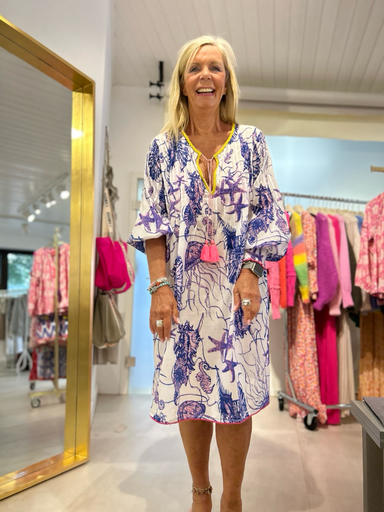 Kleid und Shirt im Djungel-Print FRIEDA