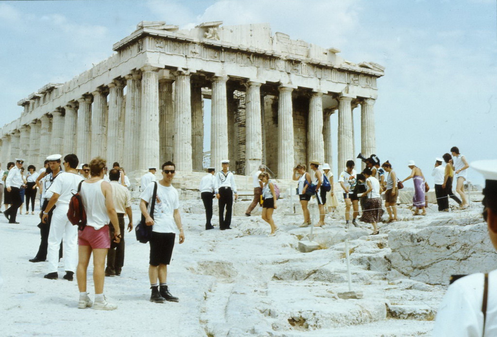 ein Wahrzeichen von Athen