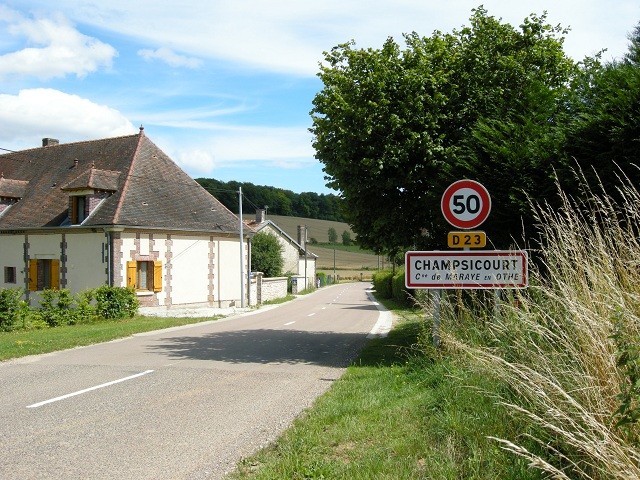 chambre d'hôtes "Les Furets" entrée de Champsicourt