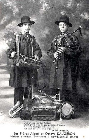 Les frères Albert & Octaves DAUGERON (virtuoses et multi instrumentiste)