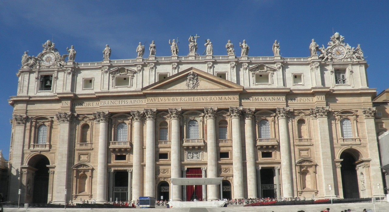 La façade de Maderno