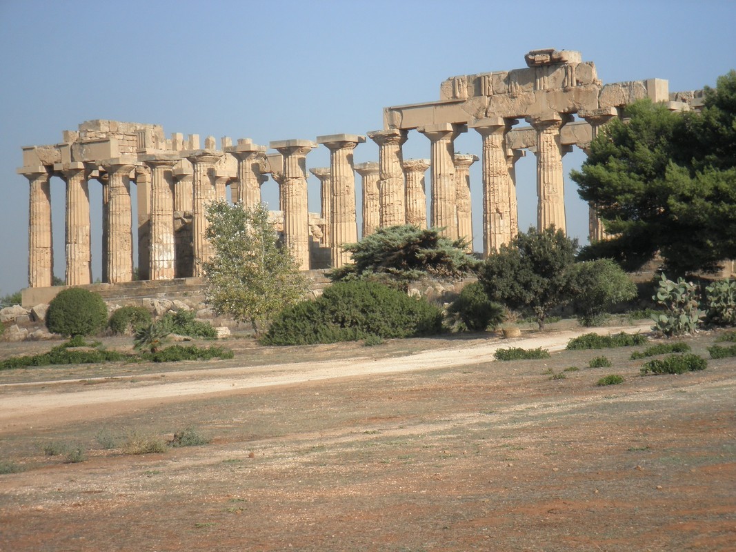 Temple dorique consacré à Héra du Vème siècle avant J.Ch