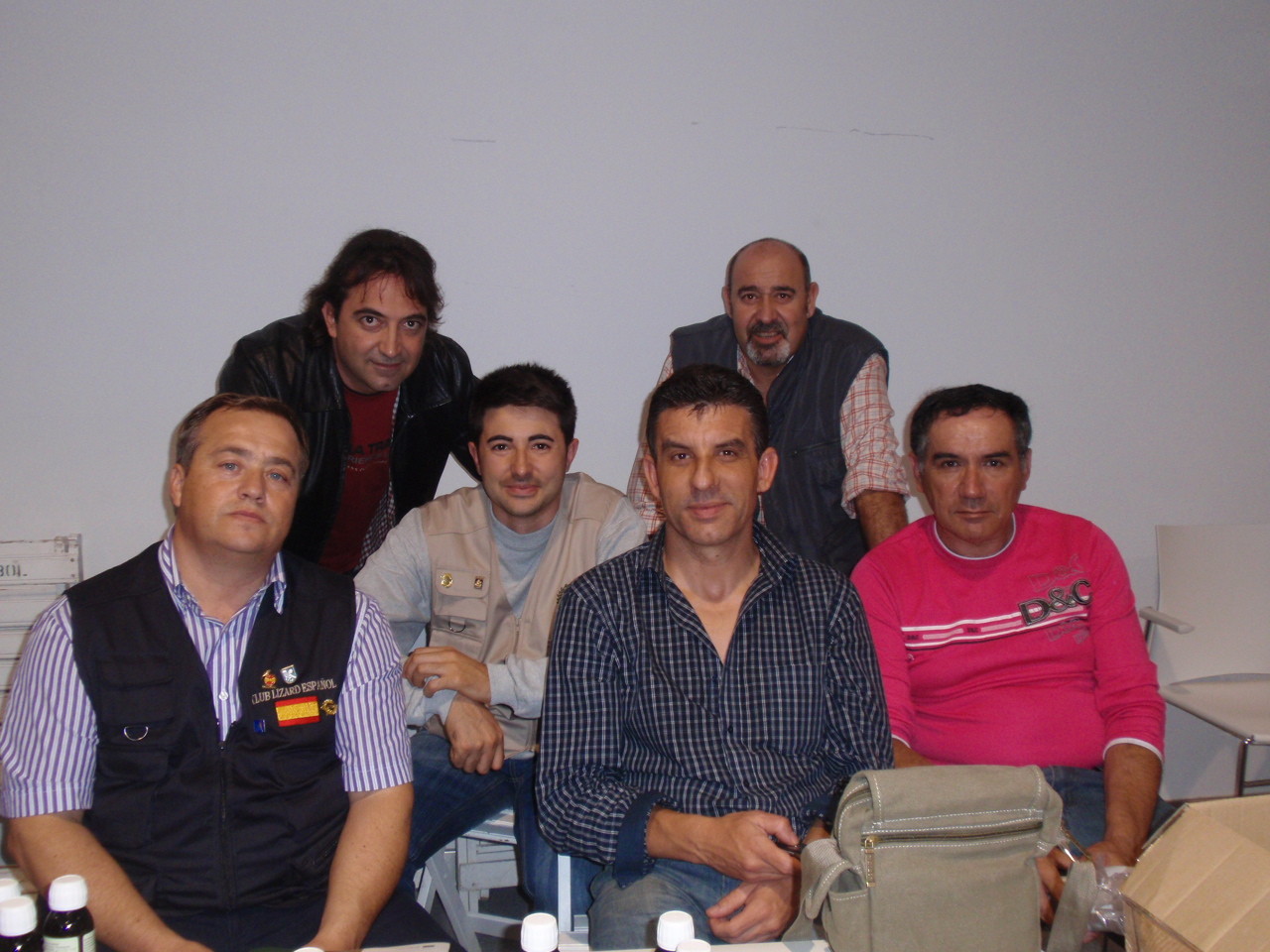 J.M.Riesco "El niño", Manu, Sergio, Alfonso, Mariano y Paco