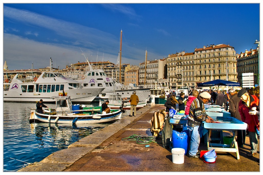 Marseille : le vieux port