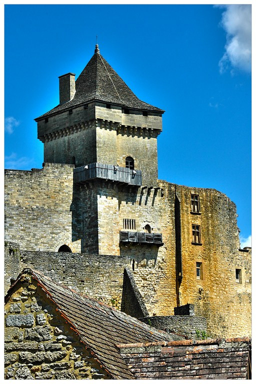 Dordogne : le château de Castelnaud