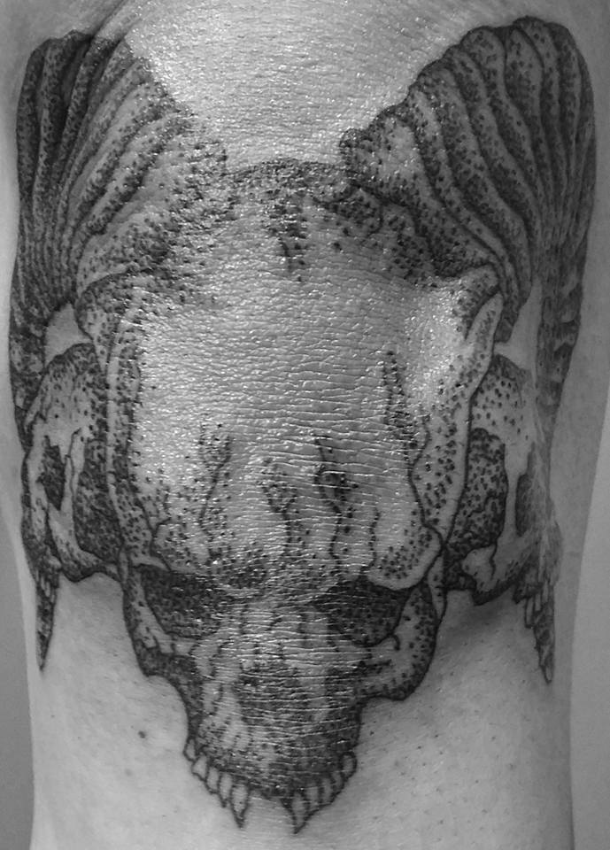 Dotwork Tattoo Handwerk