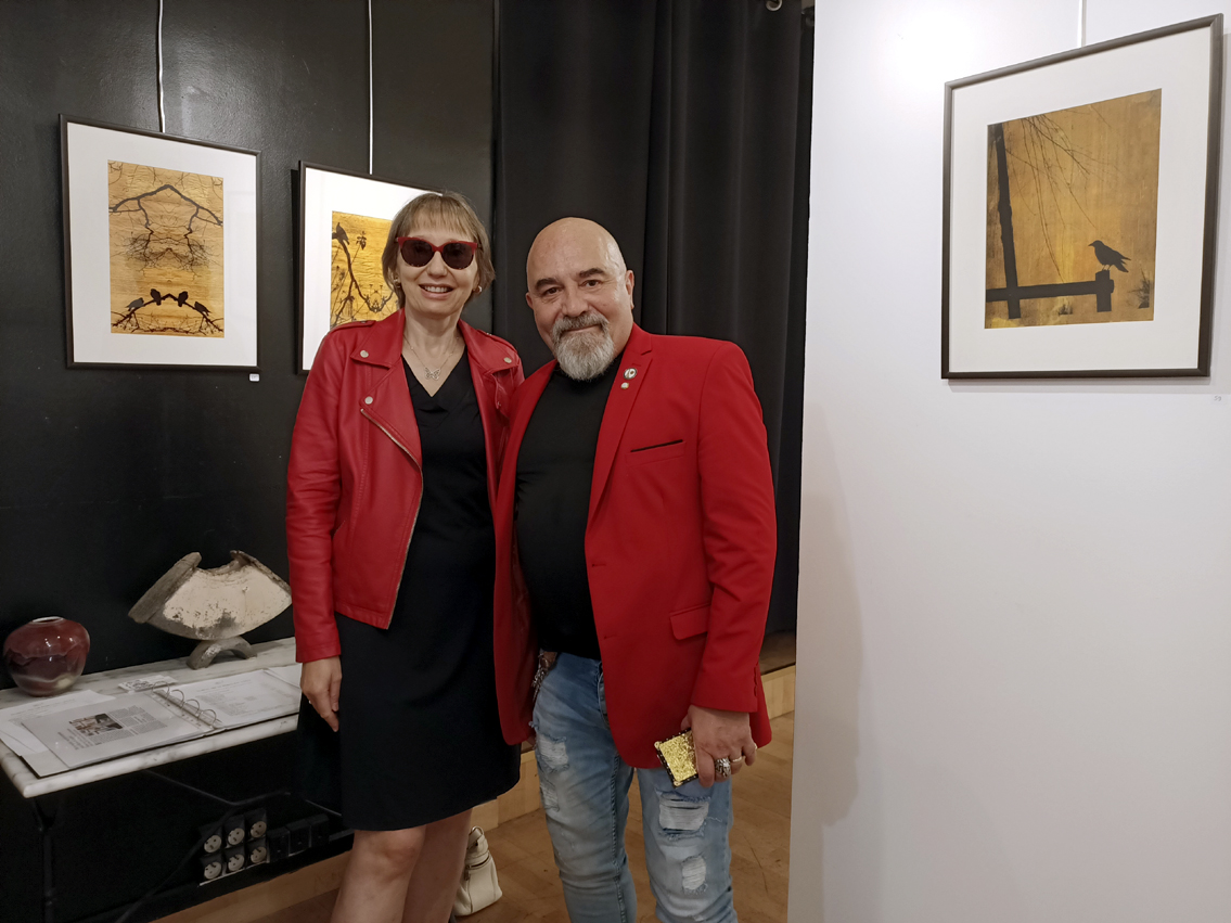 Denis Cornet et Marie-Fa Lazzari Galerie Thuillier Vernissage 06 Septembre 2022