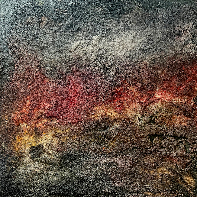 "Kraft" 2023 Acryltechnik auf Leinwand 100 x 100 cm