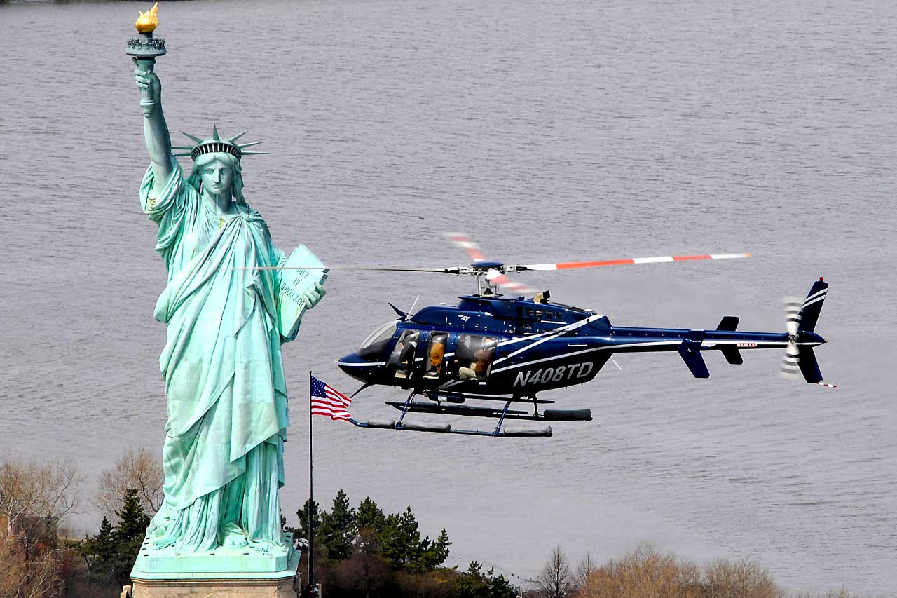 Helikopterrundflug über New York
