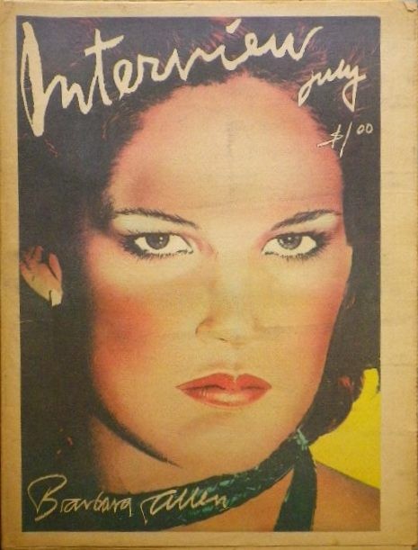 Andy Wahol's Interview Magazine - new&used vintage books