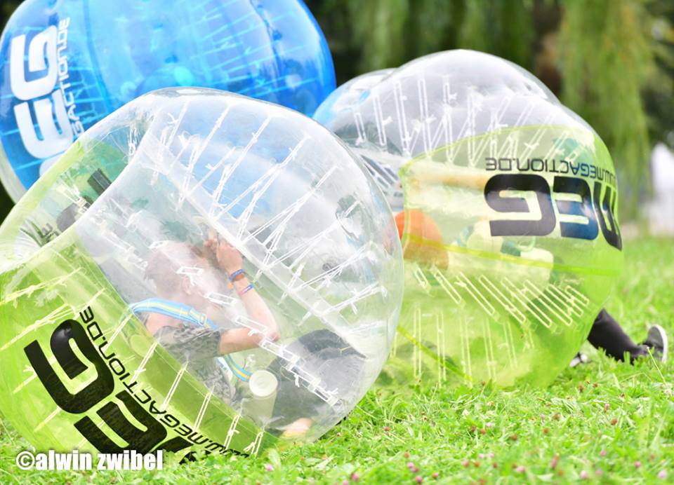 Junggesellenabschied Bubble Soccer München MEG Action