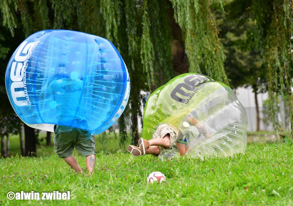 Junggesellenabschied Bubble Soccer München MEG Action