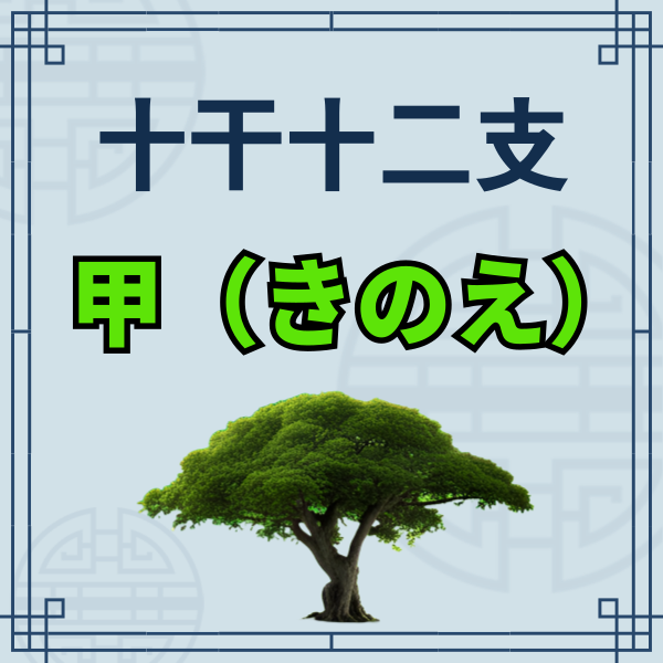 十干（じっかん） 甲（きのえ） | 多様化する現代生活において創造と革新の源泉 | 東京都世田谷区の占い師 昭晴