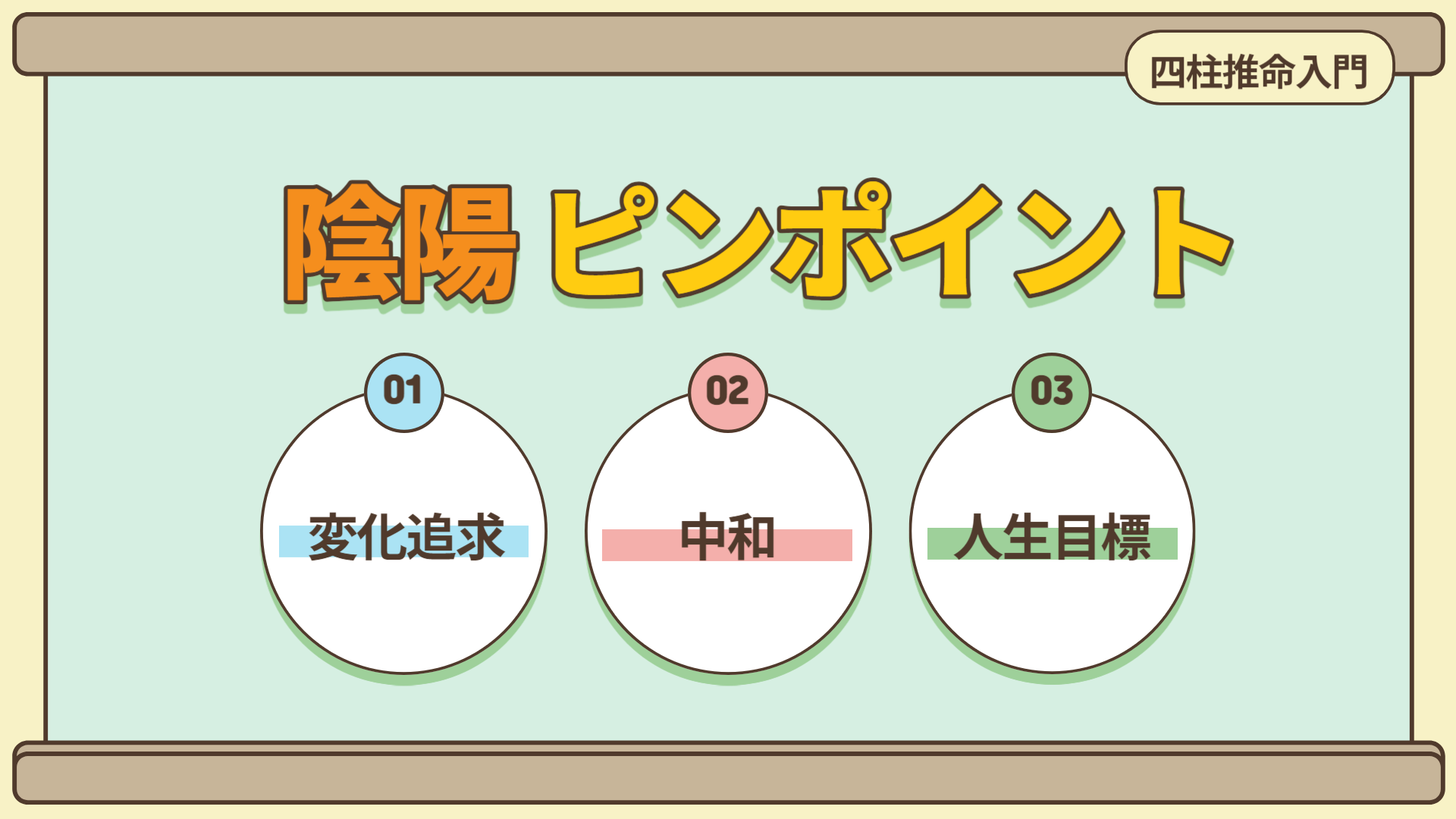 【四柱推命ピンポイント講座】陰と陽は常に変化を追求する | 東京都世田谷区の占い師 昭晴