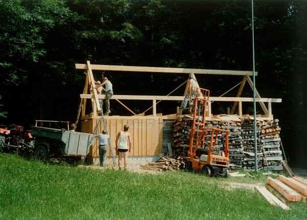 1989 Bau Hornusserhütte Spittlerweid