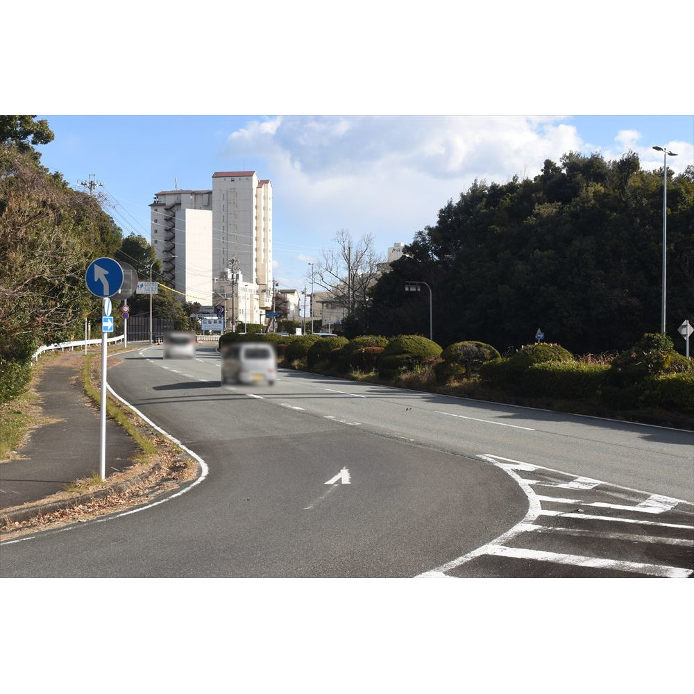 1　側道北東行き