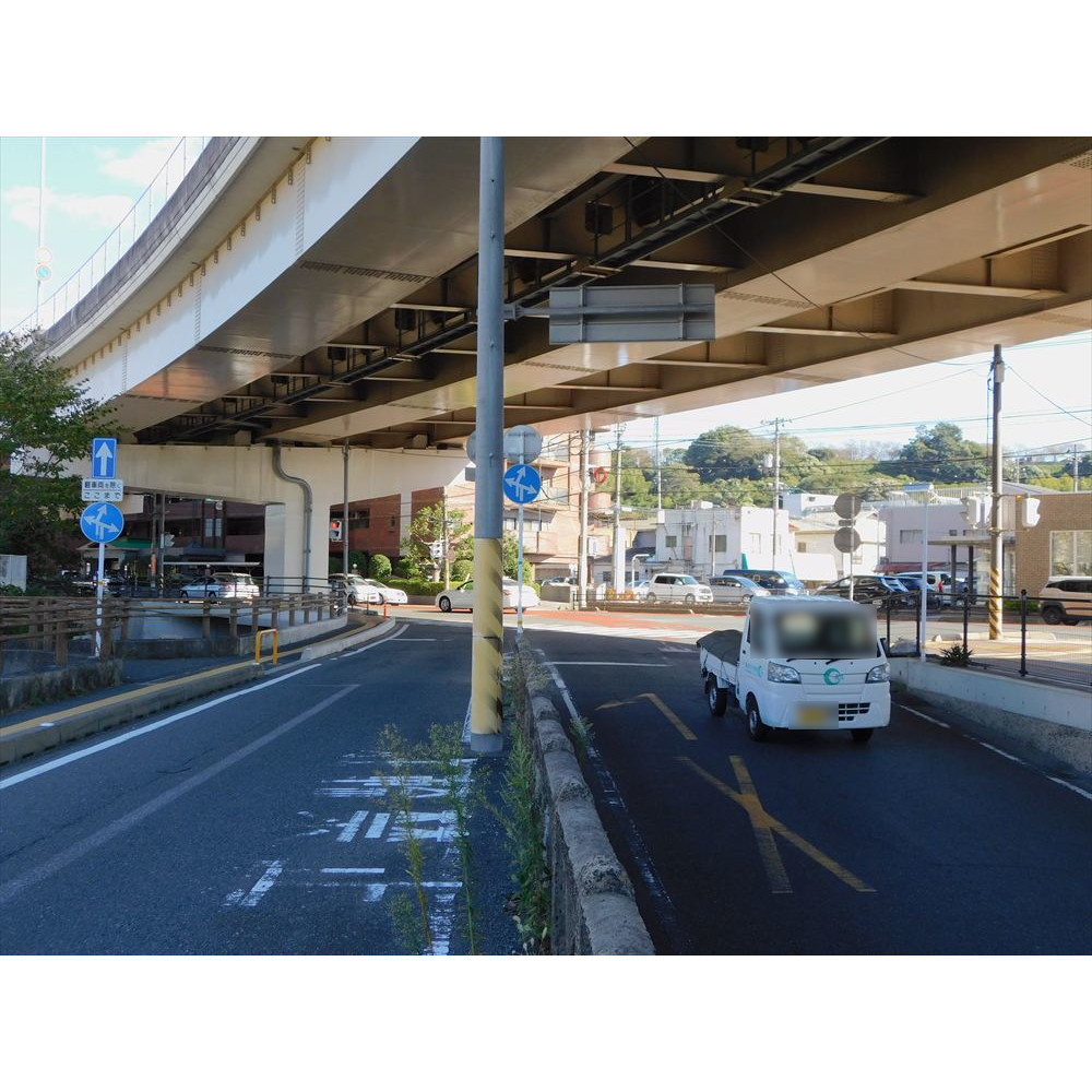 2　側道南東行き