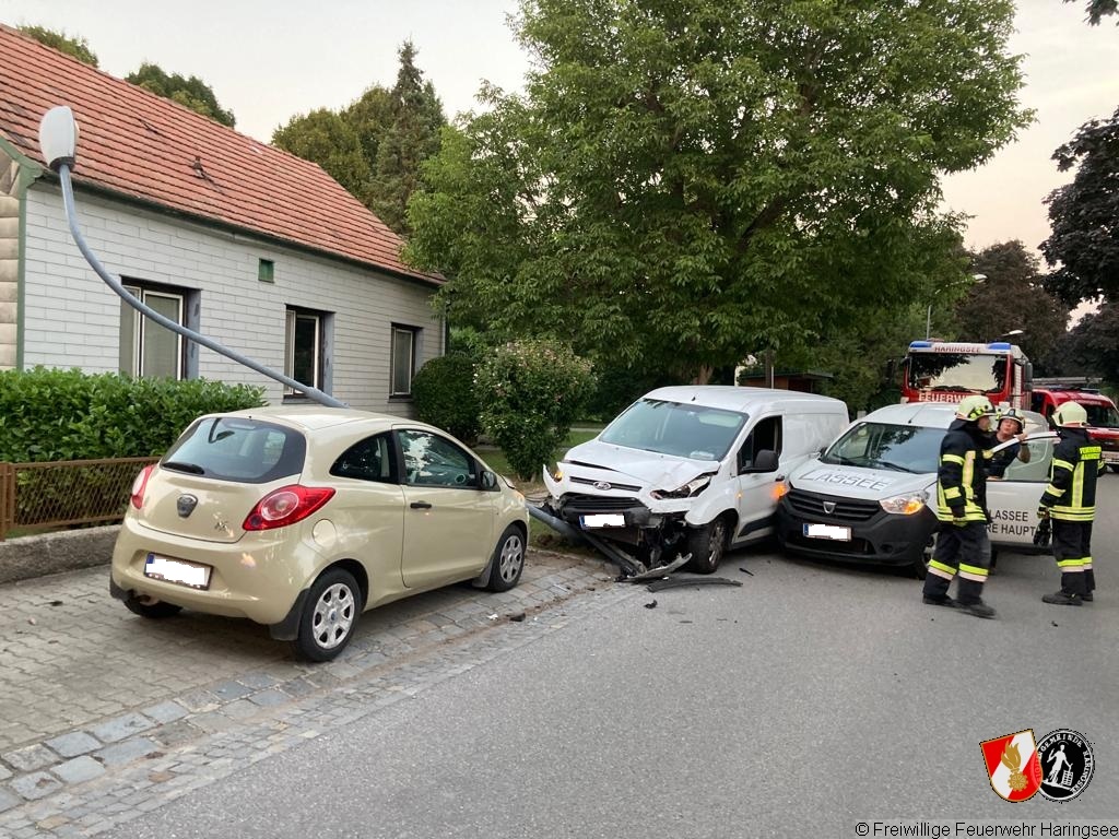 Verkehrsunfall im Ortsgebiet