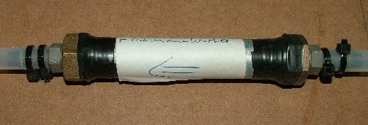 Flammenarrestor Stahlwolle