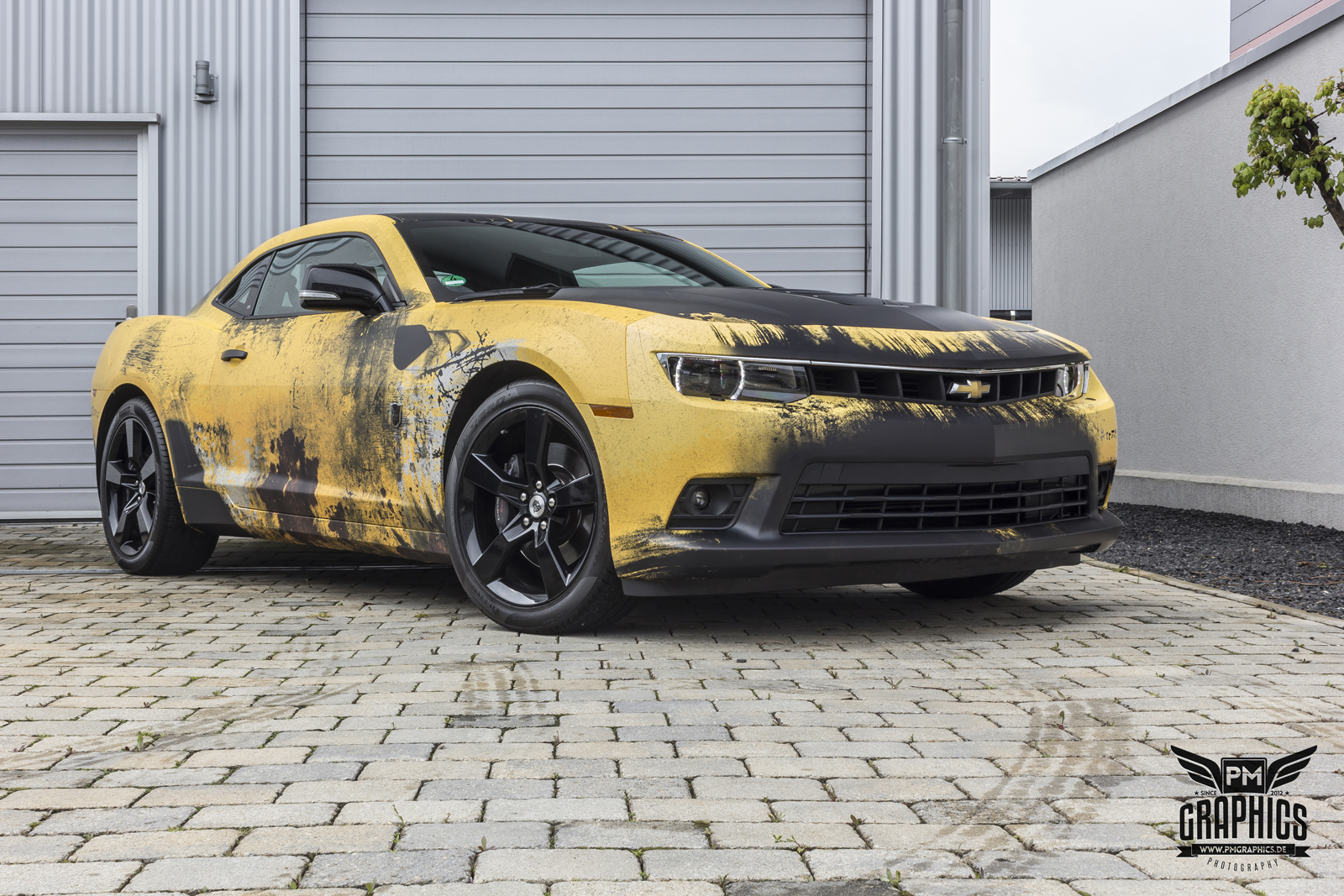 Chevrolet Camaro Ss Mech Bumblebee Premium Wrapping