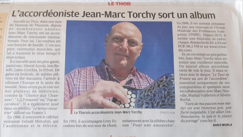 Article dans La Provence